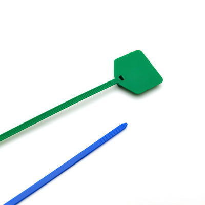 Заказные Zip Tags Tie Письменный 220 мм нейлон с маркировкой / маркировкой Площадь 30 * 21 мм