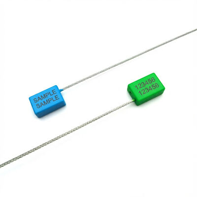 US-CC181C Контейнерный грузовик Безопасность метка поддельный пластиковый пломба Оранжевый кабель диаметр 1,8 мм