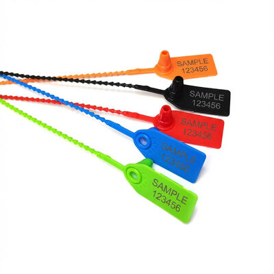 250*19*15,5 мм Стягивающий плотно уплотняющийся пластиковый мешок уплотнитель для защиты от подделок