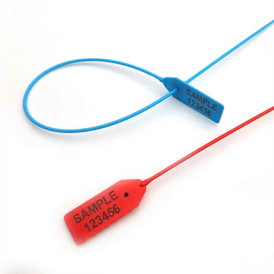 Замок на ленте с уплотнением для контейнера безопасности из нержавеющей стали с лазером / горячим штампом US-PS550