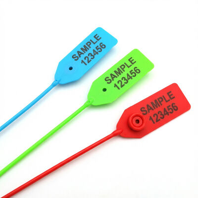 Замок на ленте с уплотнением для контейнера безопасности из нержавеющей стали с лазером / горячим штампом US-PS550