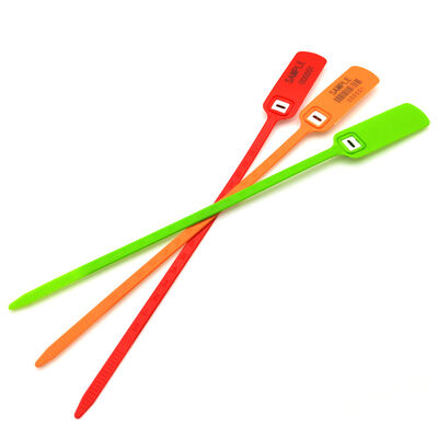 Защитная печать US-PS400FT одноразовая регулируемая пластмассовая пленка, пронумерованная для обеспечения безопасности