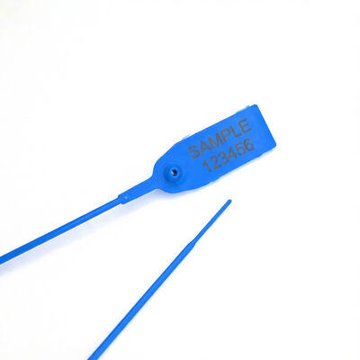 Безопасность грузоперевозок с помощью пластиковых замков US-PS300 рабочей длины 230 мм