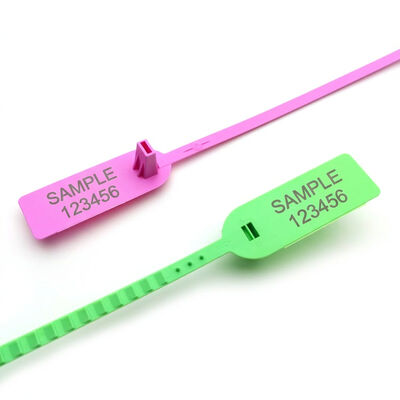 334 N 34.1 KG Прочность на растяжение Пластиковая уплотнительная пломба для контейнерного лазерного/горячего печати