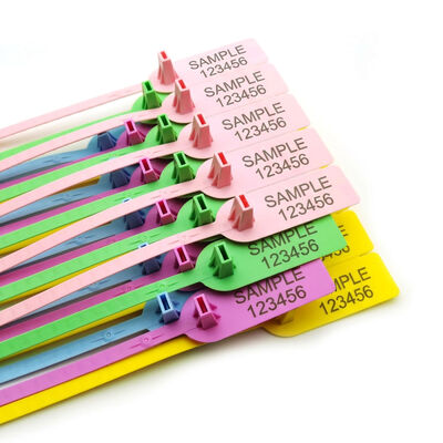 334 N 34.1 KG Прочность на растяжение Пластиковая уплотнительная пломба для контейнерного лазерного/горячего печати