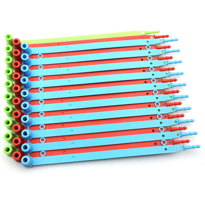 200 мм фиксированная длина оранжевое пластиковое кольцо одноразовый контейнер безопасности грузовик уплотнение для груза