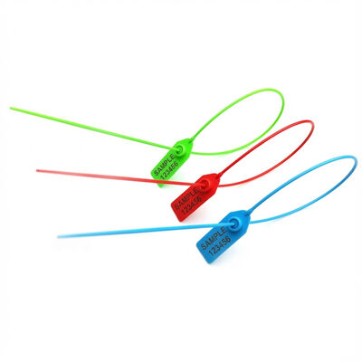 Долговечная 500 мм тяга тесная PP пластиковая печать безопасности для транспортной логистики