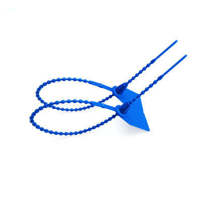 ПП Противоподражаемое пронумерованное логистическое пластиковое уплотнение US-PS350B Средний вес 4,05 г / ч.