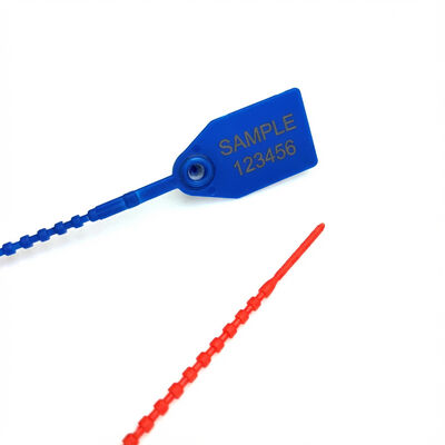 ПП Противоподражаемое пронумерованное логистическое пластиковое уплотнение US-PS350B Средний вес 4,05 г / ч.