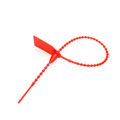 ПП Противоподражаемое пронумерованное логистическое пластиковое уплотнение US-PS350B Средний вес 4,05 г / ч.