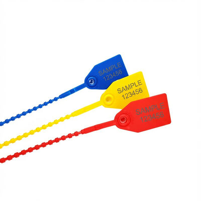 ПП Противоподражаемое пронумерованное логистическое пластиковое уплотнение US-PS350B Средний вес 4,05 г / ч.