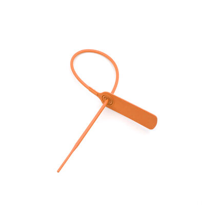 Маркировка зоны L 48*W 25 мм US-PS400R Индикативная охрана контейнер для грузовиков тянуть плотное пластиковое уплотнение 400*25*6,4 мм