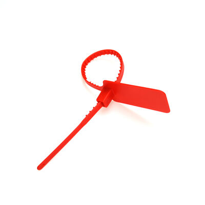 Устойчивый к подделкам большой флаг безопасности Пластиковая печать для багажного багажа Маркировка зоны L 49.5 * W 30 мм