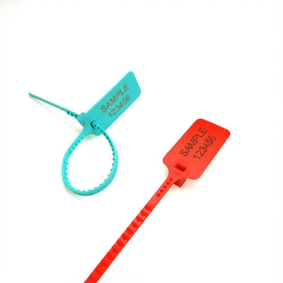 Устойчивый к подделкам большой флаг безопасности Пластиковая печать для багажного багажа Маркировка зоны L 49.5 * W 30 мм