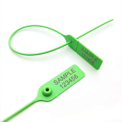 Безопасная упаковка US-PS320R Регулируемая длина Стягивающий плотное пластиковое уплотнение с металлическим вставкой