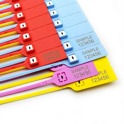 Одноразовая пластиковая пломба для грузовиков Рабочая длина 280 мм US-PS380M 380 * 24,5 * 7,6 мм