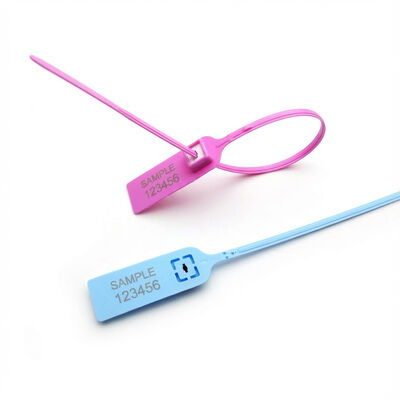 Одноразовая пластиковая пломба для грузовиков Рабочая длина 280 мм US-PS380M 380 * 24,5 * 7,6 мм